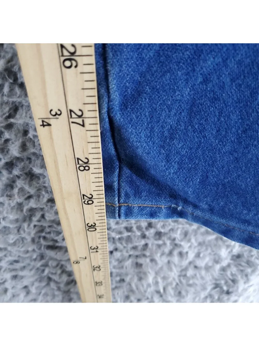 Wrangler Jeans Mens Size 40x32 Blue Cowboy Bootcut 100% Cotton Denim *Read*